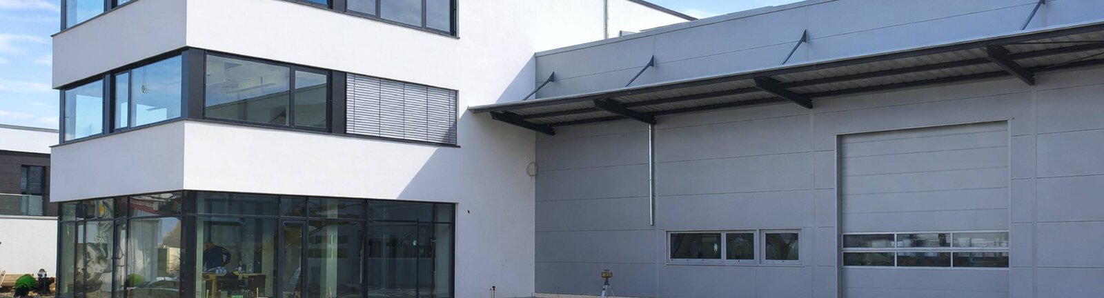 Neubau Bürogebäude mit Halle, Energas, Ravensburg