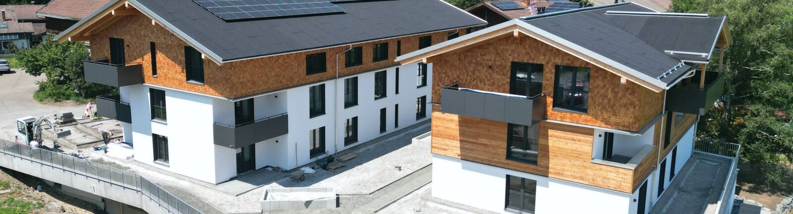 Neubau von 2 Mehrfamilienhäusern mit Tiefgarage Ofterschwang
