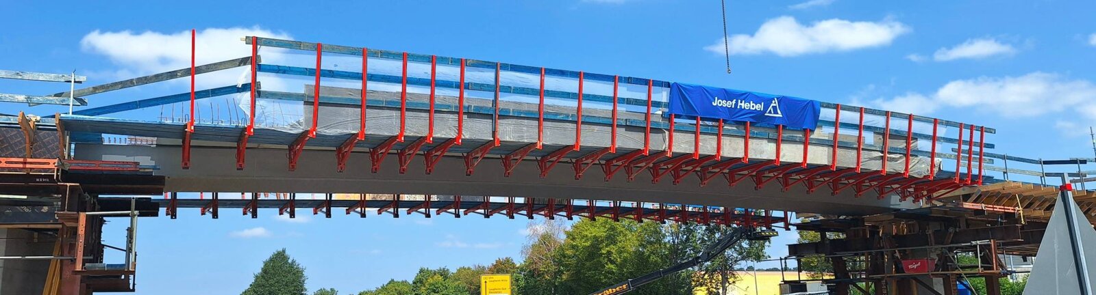 Neubau Brücke Baustetten