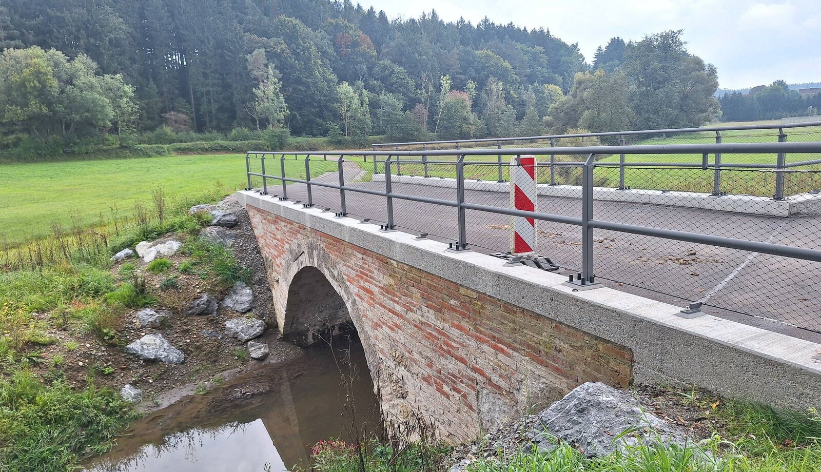 Instandsetzung Historische Ziegelgewölbebrücke Dickenreishausen