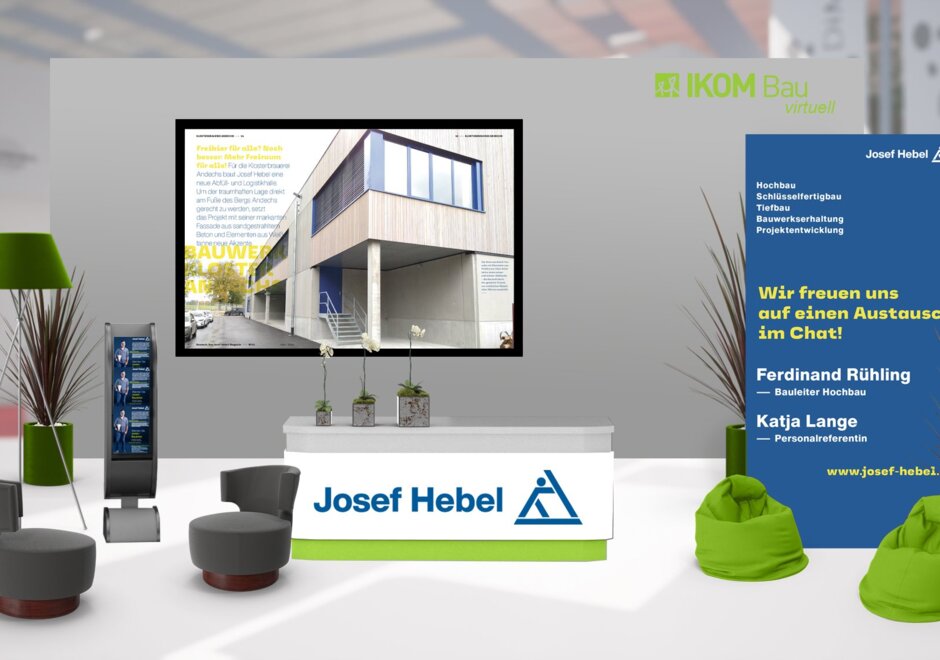 News  Unser erster virtueller Messestand