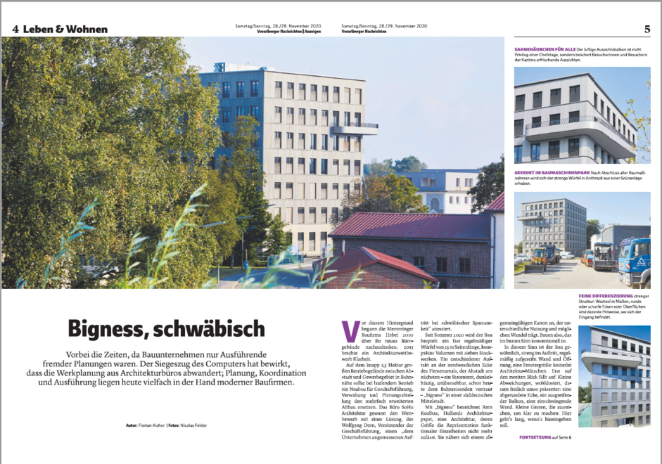 Presse  Bigness, schwäbisch